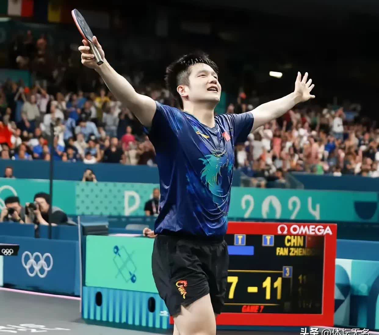 包含韩国乒乓球队险胜瑞典乒乓球队，奥恰洛夫送出助攻的词条