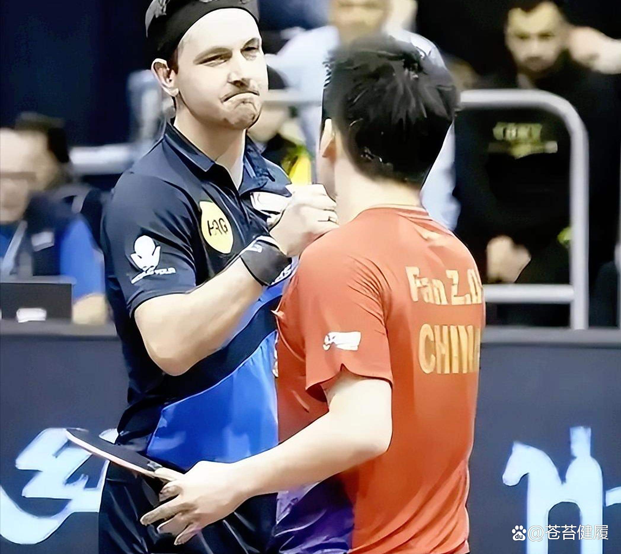 法国乒乓球队翻盘英国乒乓球队，波尔惊艳世界