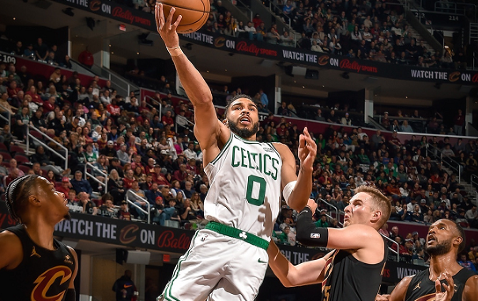 骑士绝杀雷霆，塔图姆高光表现